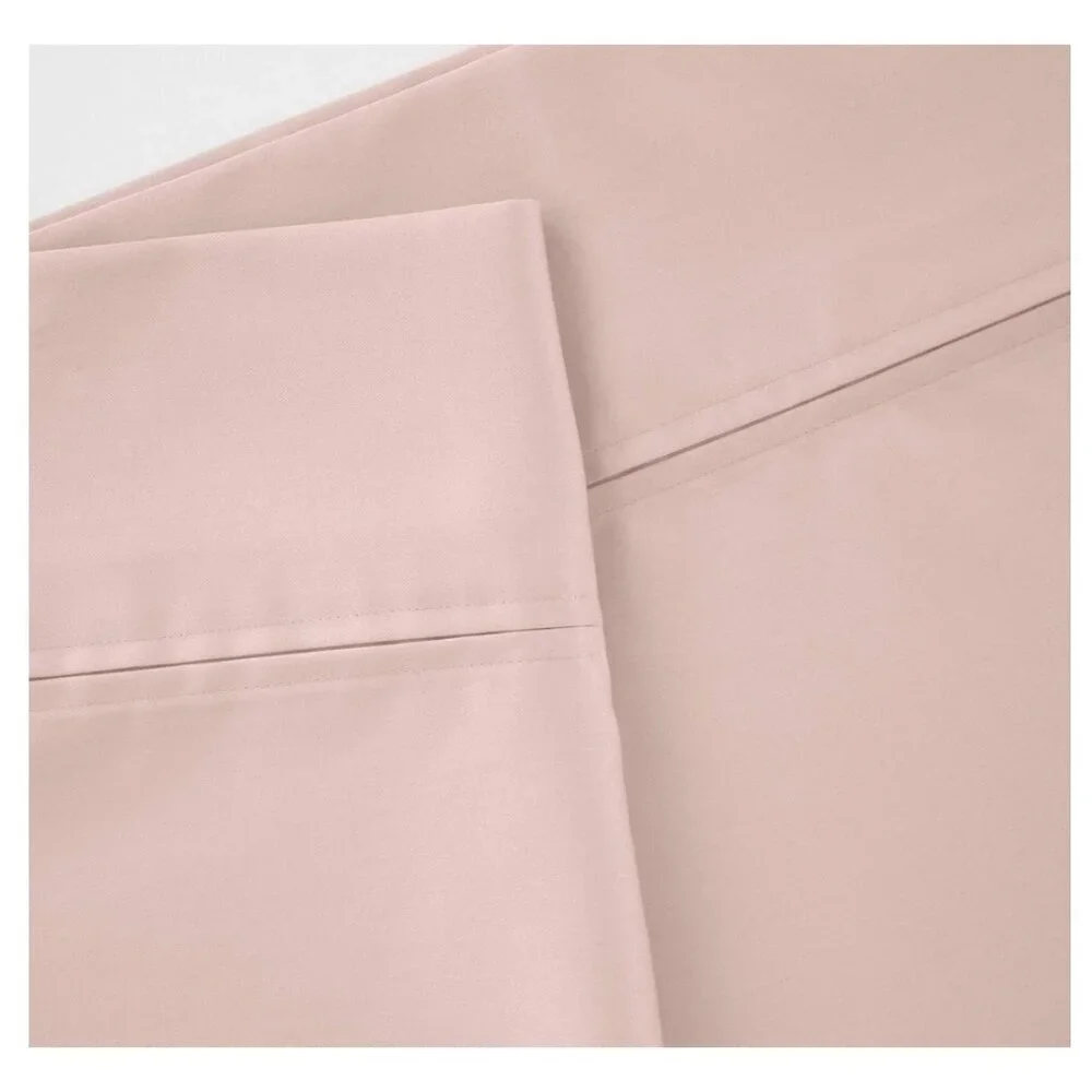 Gryphon Home Luxury Suite Pink Blush Soft 100% Supima Cotton FULL Sheet Set 4pc
